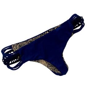 acacia pikake navy bikini bottoms